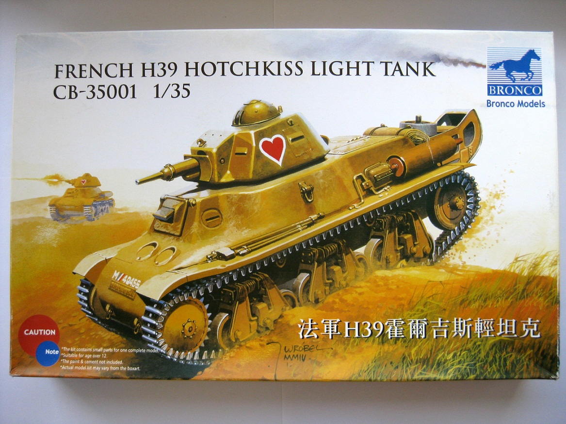 French H39 Hotchkiss Light Tank