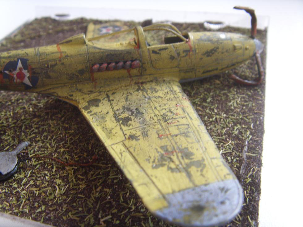 П-39Н аэрокобра(разбилась)