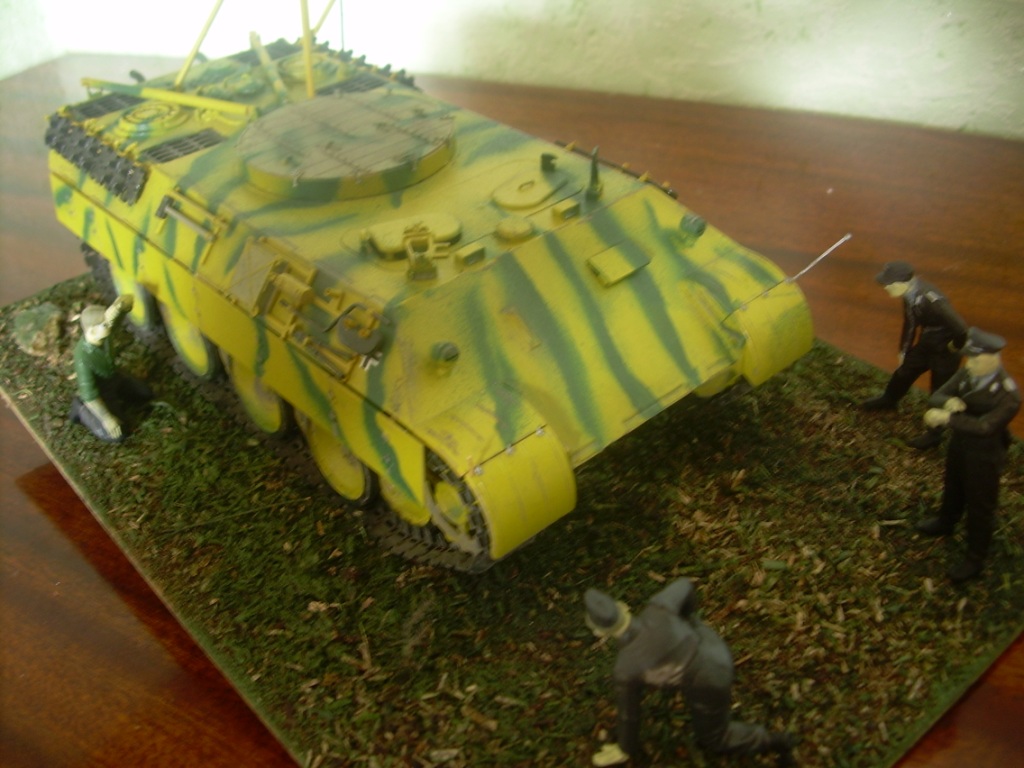 Веrgepanter (ранняя версия) с экипажем.