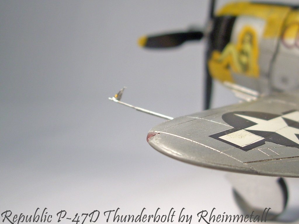 Republic P-47D Thunderbolt - Молочная бутылка в небе войны