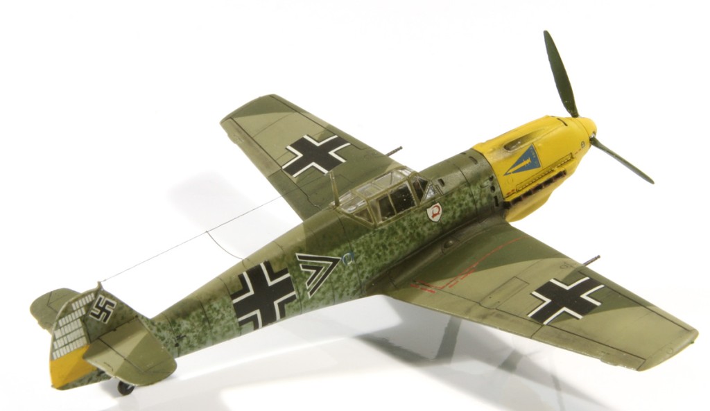 Bf-109Е-4 от ICM масштаб 1/72