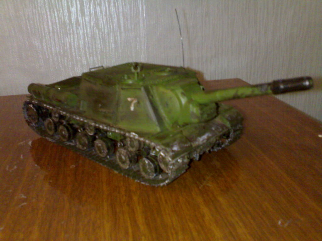ИСУ-152.Моя 1я модель!