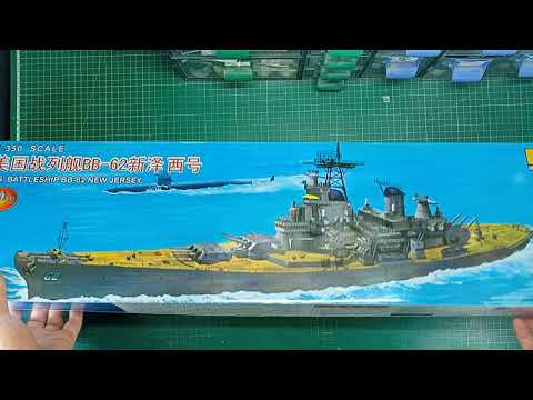 Обзор New Jersey BB-62 от Mini Hobby Models