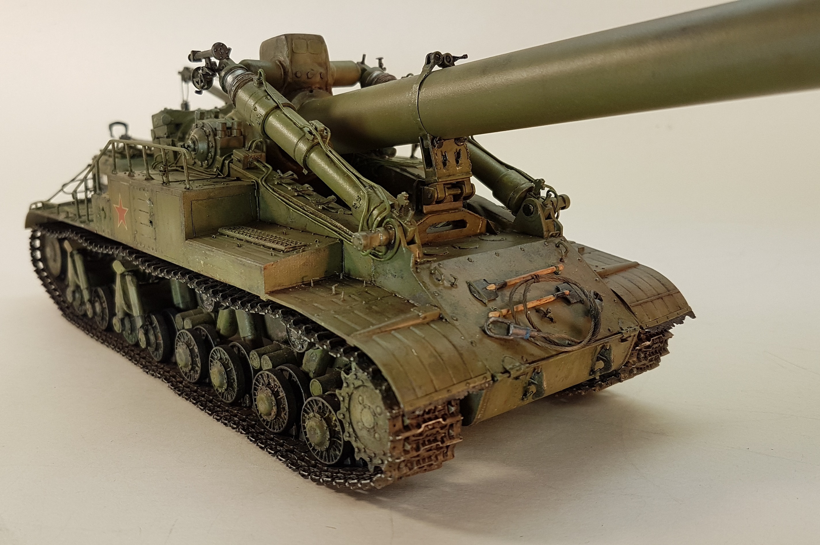 2B1 OKA — Каропка.ру — стендовые модели, военная миниатюра