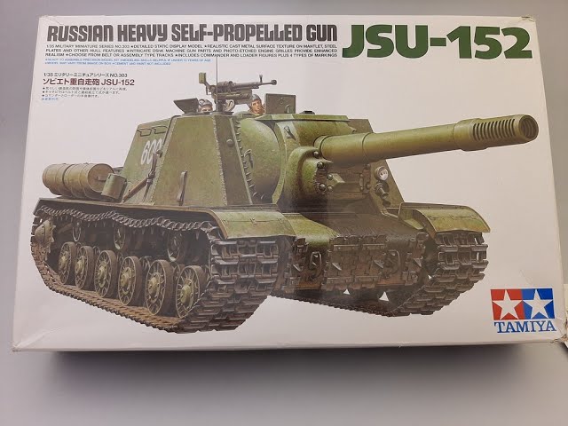 ИСУ-152 Tamiya. Обзор набора. / ISU-152 Tamiya. Kit Overview
