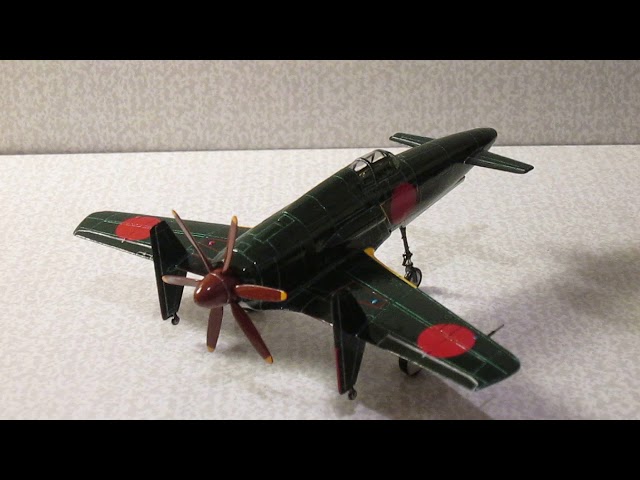 Модель Kyushu J7W Shinden - электропривод пропеллера