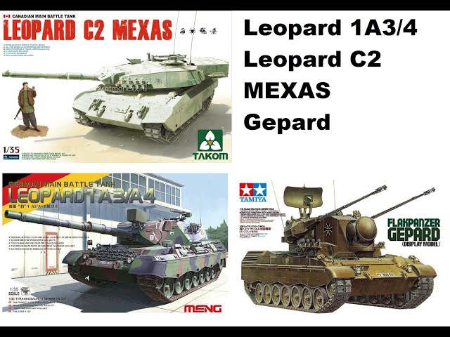 В мире моделизма выпуск 290 - Leopard 1+C2 Mexas+Gepard