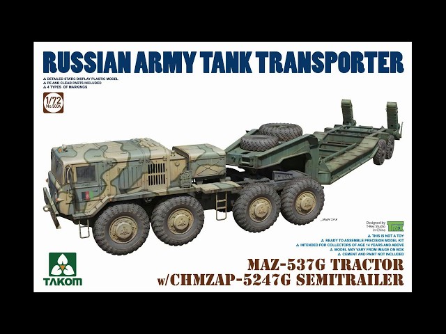 обзр МаЗ-537Г с CHMZAP-5247G прицеп