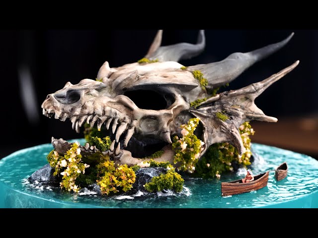 Prismatic Dragon // Dungeons & Dragons AMAZING Diorama