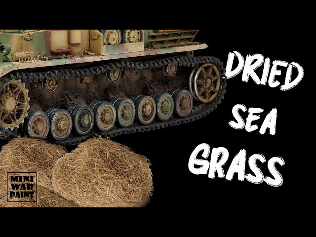 Сухая морская трава от MiniWarPaint | Продукт, который я ждал больше всего! | Dried sea grass