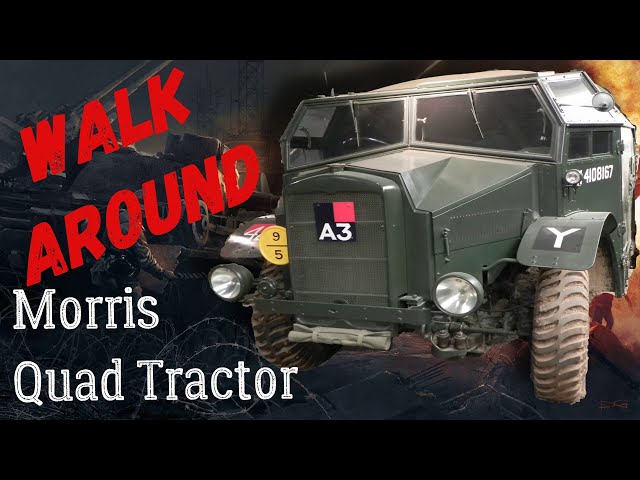 Morris Quad Tractor 4x4 (Walk Around)