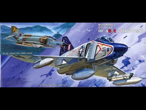 Fujimi 72106 RF-4B/E 1/72 scale model review