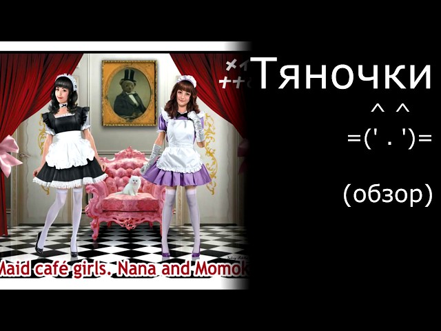 Нана и Момоко - официантки в мэйд-кафе, обзор модель 1/35 Masterbox