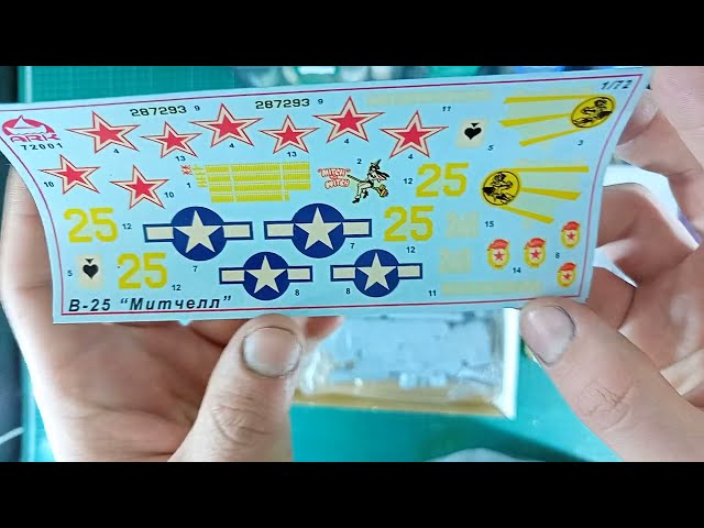 Обзор North American B-25 C/D Mitchell от ARK-Models