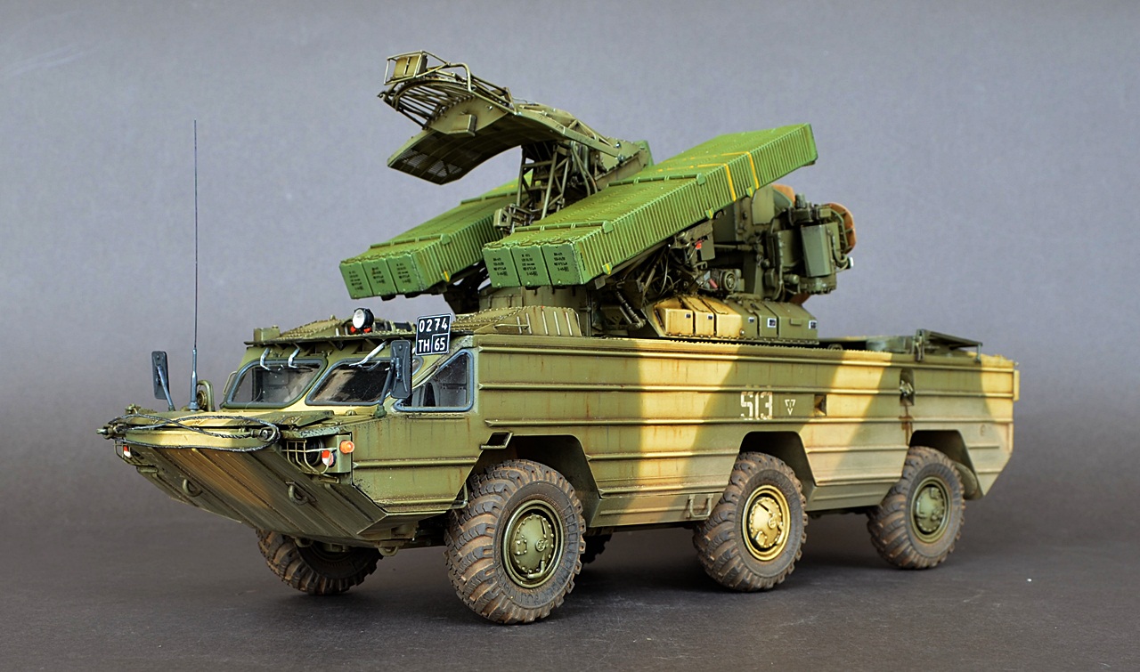ЗРК 9К33М3 "Оса" — Каропка.ру — стендовые модели, военная миниатюра