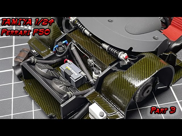 Ferrari F50 1/24. Part 3