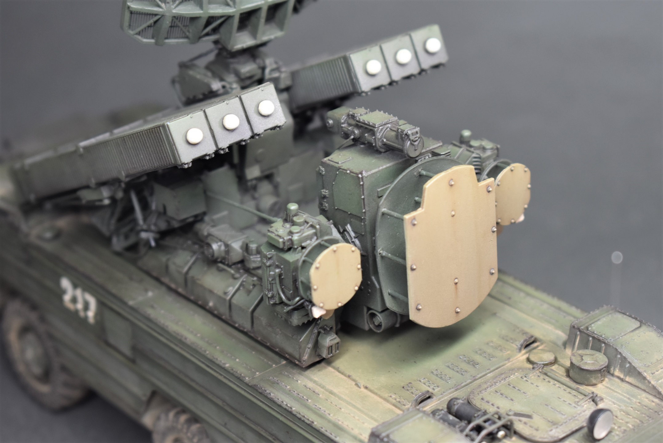 ЗРК 9К33 "Оса" — Каропка.ру — стендовые модели, военная миниатюра