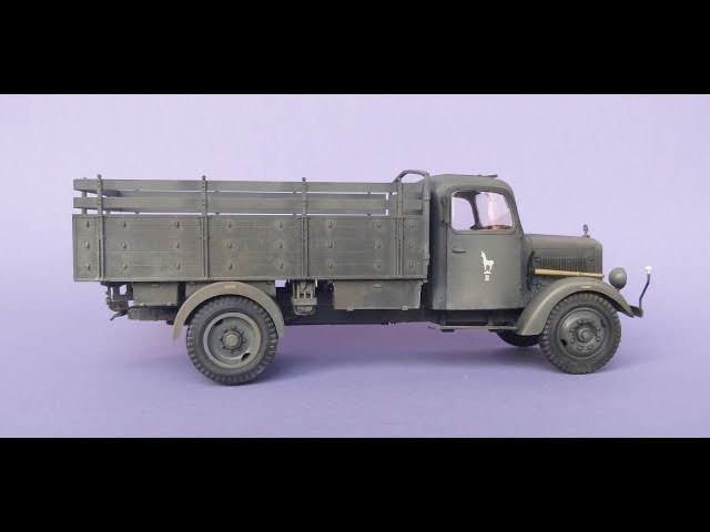 Mercedes Benz L3000S ICM 1/35 Финал!