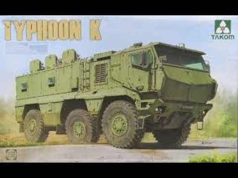 TYPHOON-K KAMAZ от TAKOM. Тайфун. Смывка и масляные точки. Часть 6.