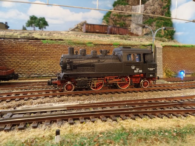 Паровоз колесной формулы 1-2-1 типа "Bt-98",Латвия.