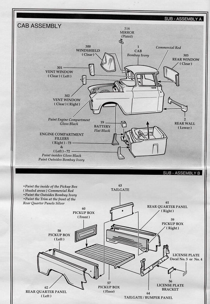 Chevy Cameo Pick-up 1955