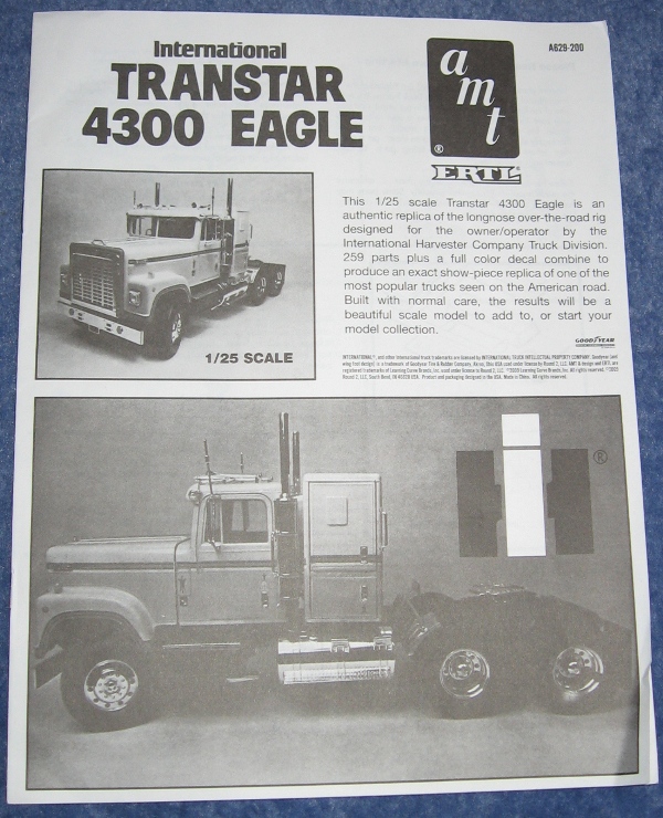 INTERNATIONAL Transtar 4300 Eagle