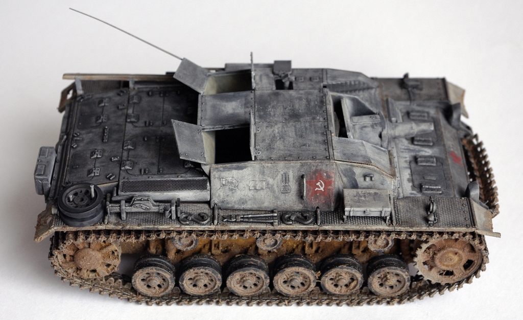 «Артштурм» - Stug III B – хорошие трофеи. Весна 1942 года.