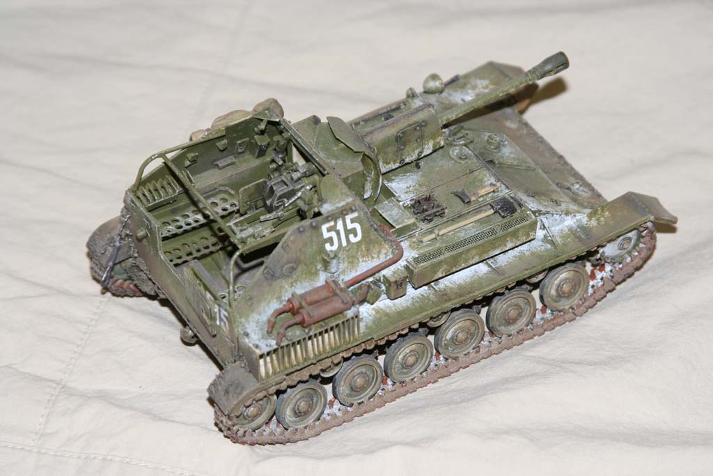 CУ-76 самоделка. Автор Ванин Сергей,к сожалению доступа в инет не имеет!