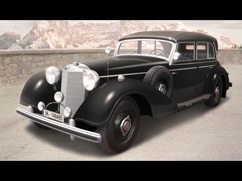 Обзор сборной модели Mercedes-Benz Typ 770K Tourenwagen от ICM в масштабе 1:35 (Unboxing)