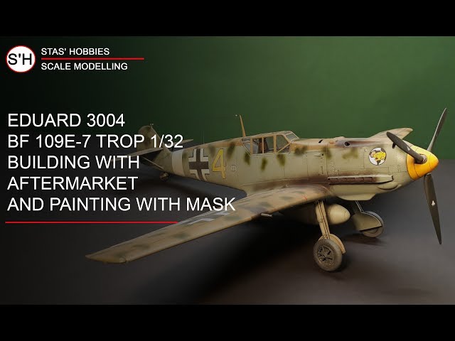 EDUARD Bf 109E-7 Trop 1/32 ProfiPack 3004