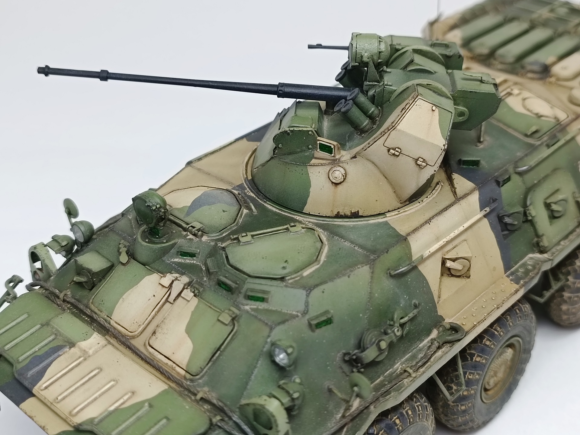 БТР-80А — Каропка.ру — стендовые модели, военная миниатюра