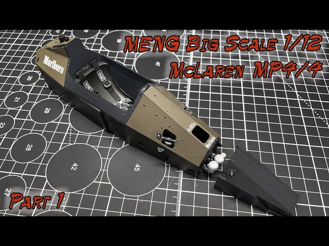 Big Scale Series 1/12th McLaren MP 4/4 1988 Part 1