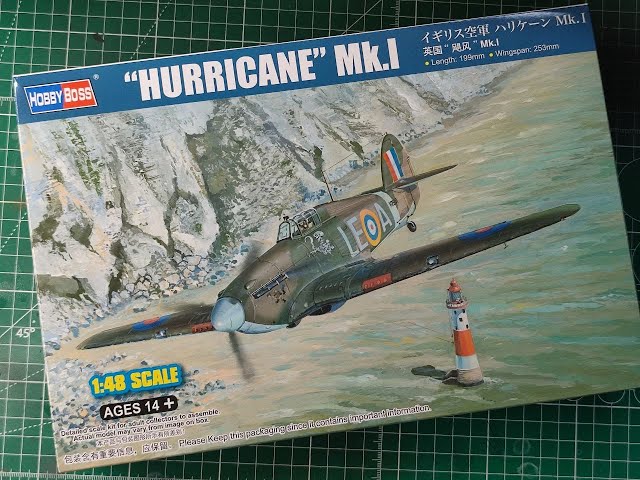 HobbyBoss Hurricane Mk.I 1/48, 81777, new tool, unboxing