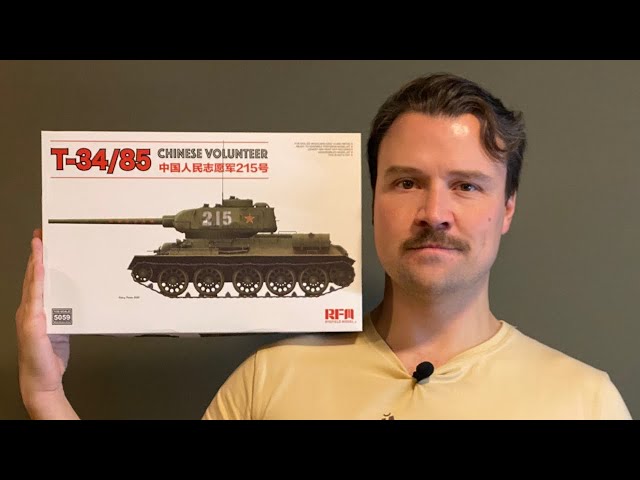 Обзор модели Т 34-85 от Rye Field Model 1/35