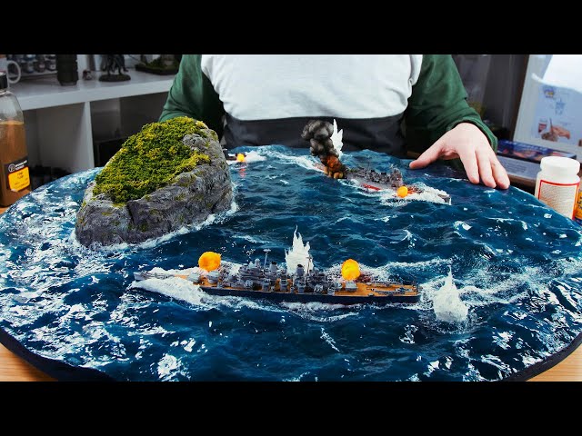 World of Warships // Процесс создания макета своими руками // Snapmaker