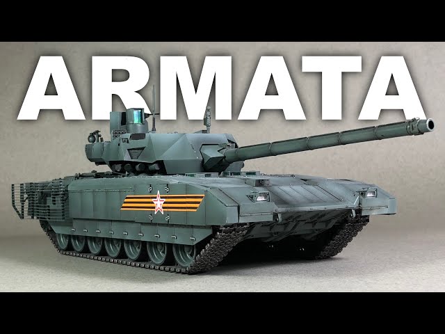 Armata T-14, Звезда, 1:35, Building and Painting