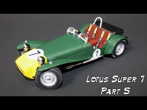 Lotus Super 7 1/24 Part 5 (ロータススーパー7 1/24その5)