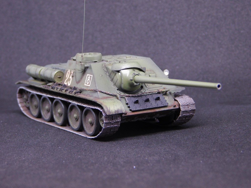 СУ 100 — Каропка.ру — стендовые модели, военная миниатюра