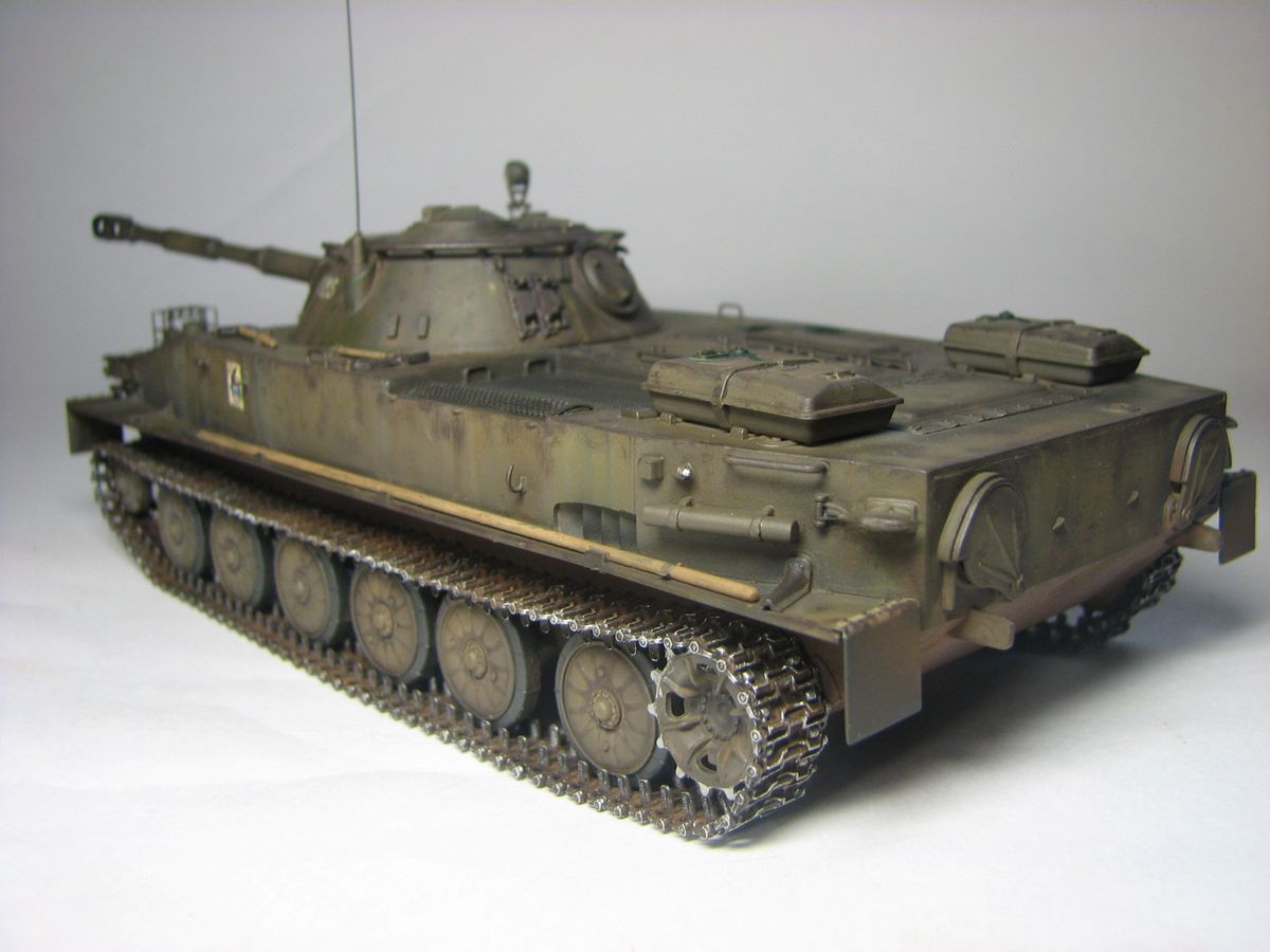 ПТ-76Б — Каропка.ру — стендовые модели, военная миниатюра
