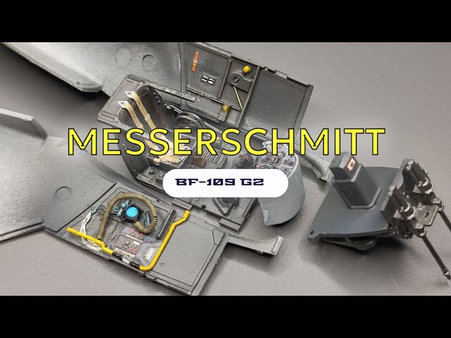 Сockpit Messerschmitt BF-109 G2. Звезда 1/48. Часть 1.
