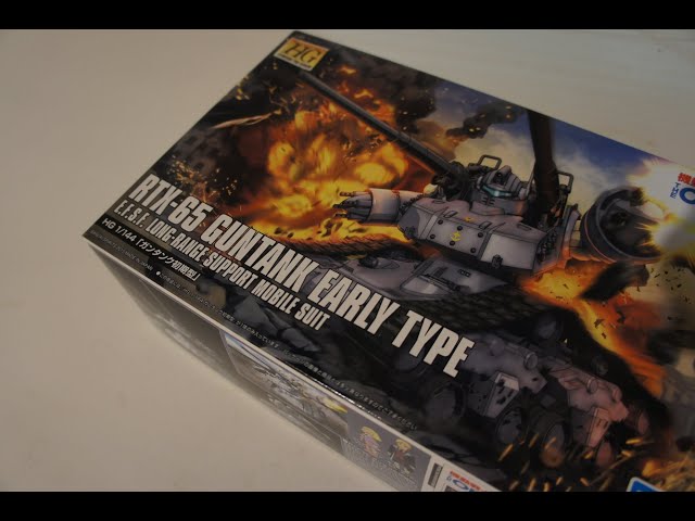 Обзр модели Гантанка в масштабе 1/144 от Bandai