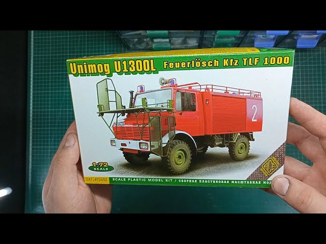 Обзор Unimog U-1300L Fire Truck от ACE
