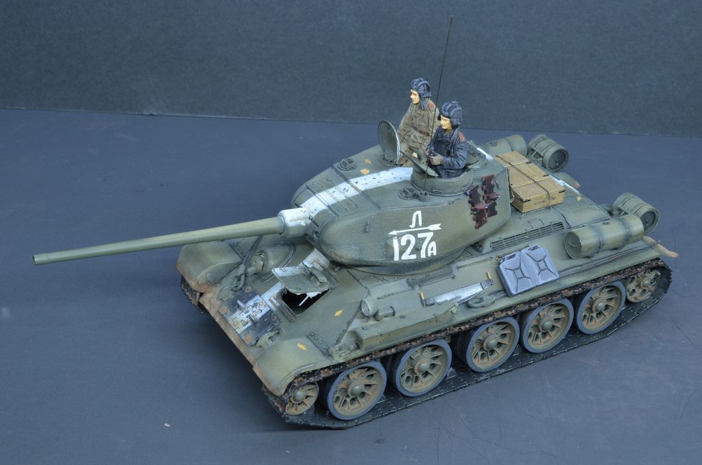 Т-34-85 — Каропка.ру — стендовые модели, военная миниатюра