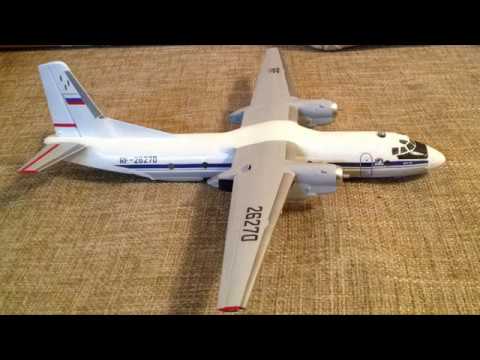 Модель самолёта Ан 26