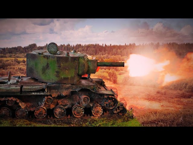 Диорама "Клим Ворошилов - 2" КВ - 2 1/35 | Diorama KV-2 Zvezda