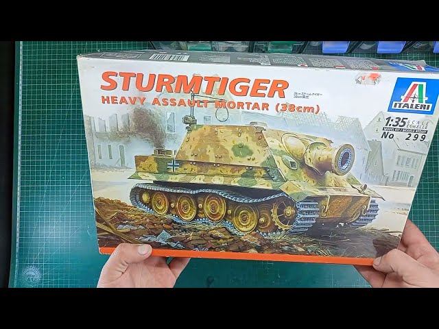 Обзор Sturmtiger от Italleri