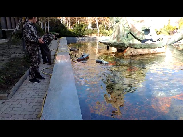 покатушки в фонтане