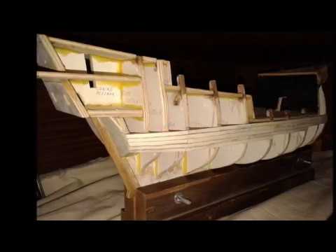 Галеон 16-го века. Начало конструирования. Galeon del siglo 16. El inicio de la construccion.