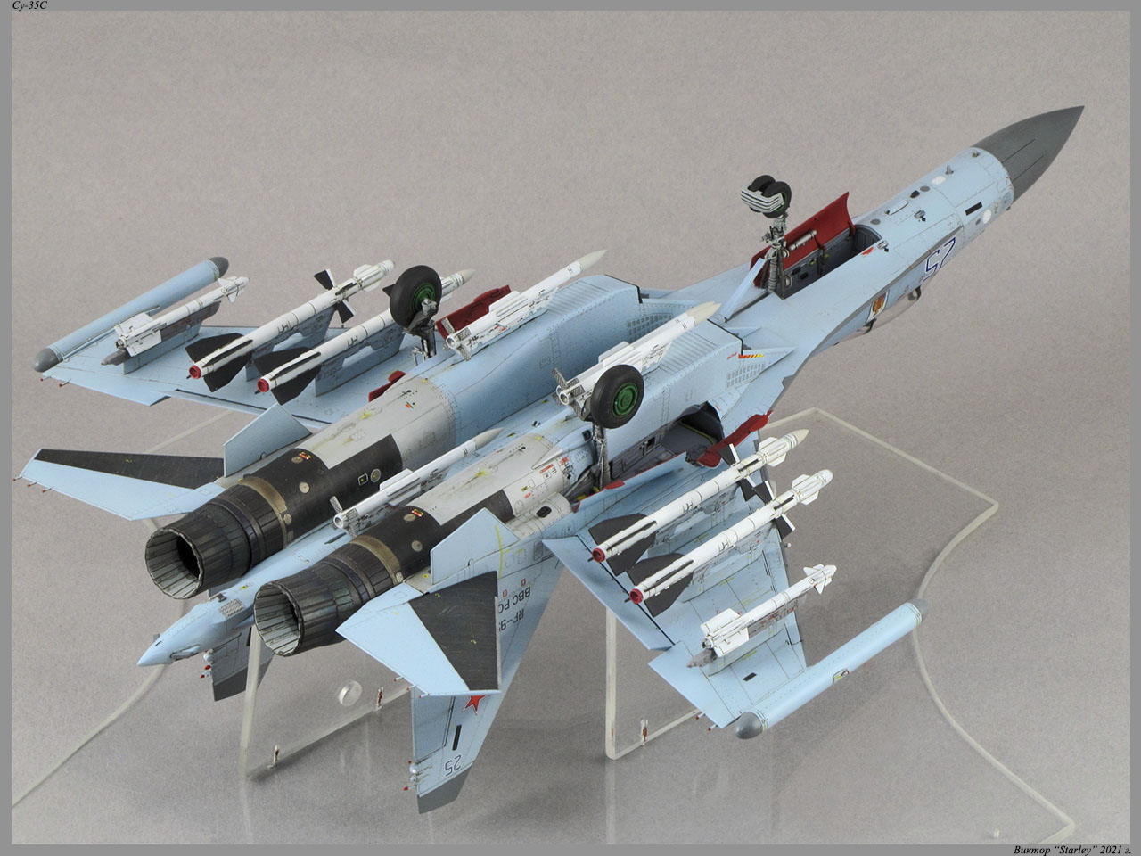 Су-35С — Каропка.ру — стендовые модели, военная миниатюра