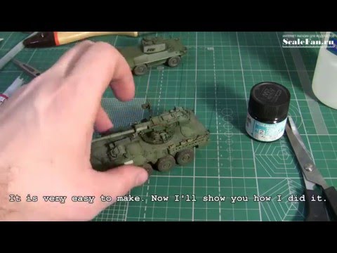 Как изготовить антенну для модели - how to make antenna for scale model
